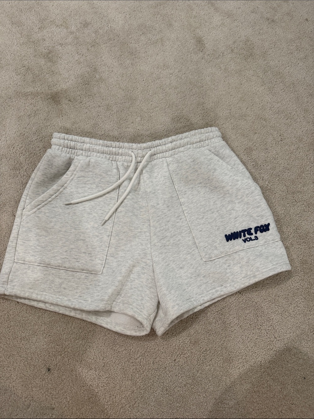White Fox Women’s Gray Sweatshorts